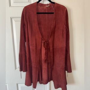 Free People Suede Duster